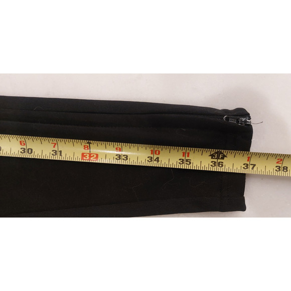 ADIDAS Climacool Women XS Black Pants Athletic Zip Ankle Workout Run Gym Joggers - Picture 8 of 10